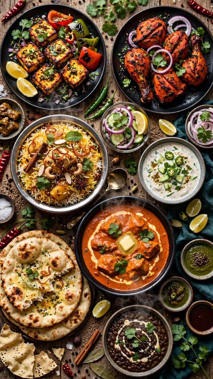 Authentic Indian cuisine